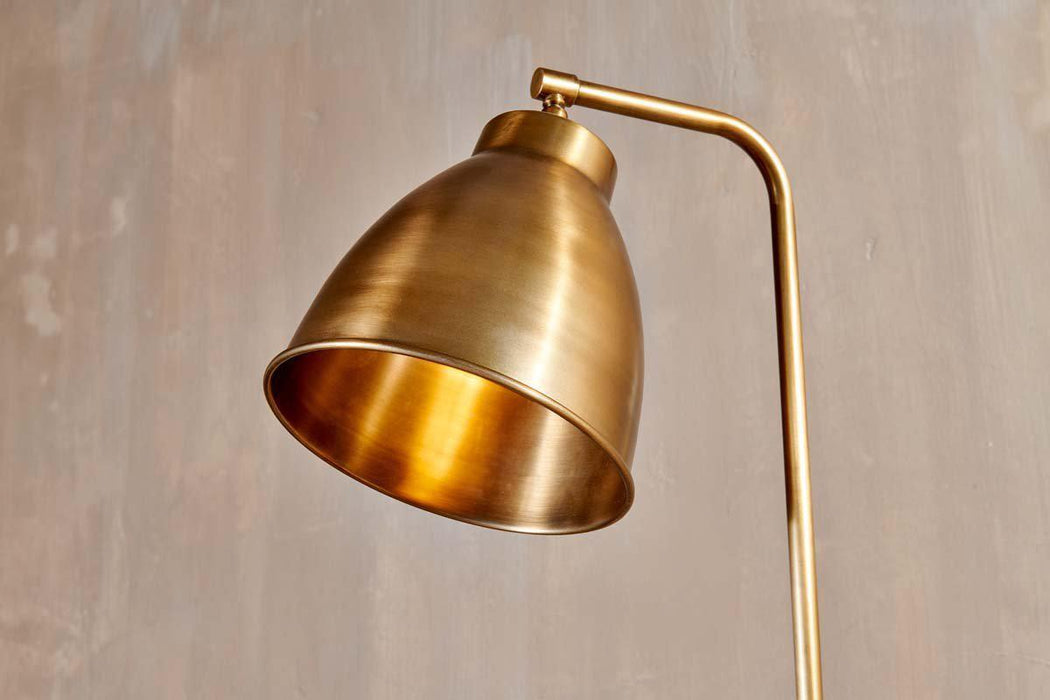 Muturi Floor Lamp Antique Brass