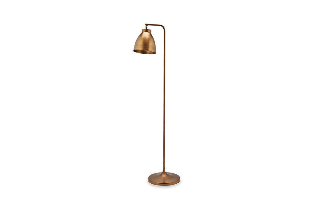 Muturi Floor Lamp Antique Brass