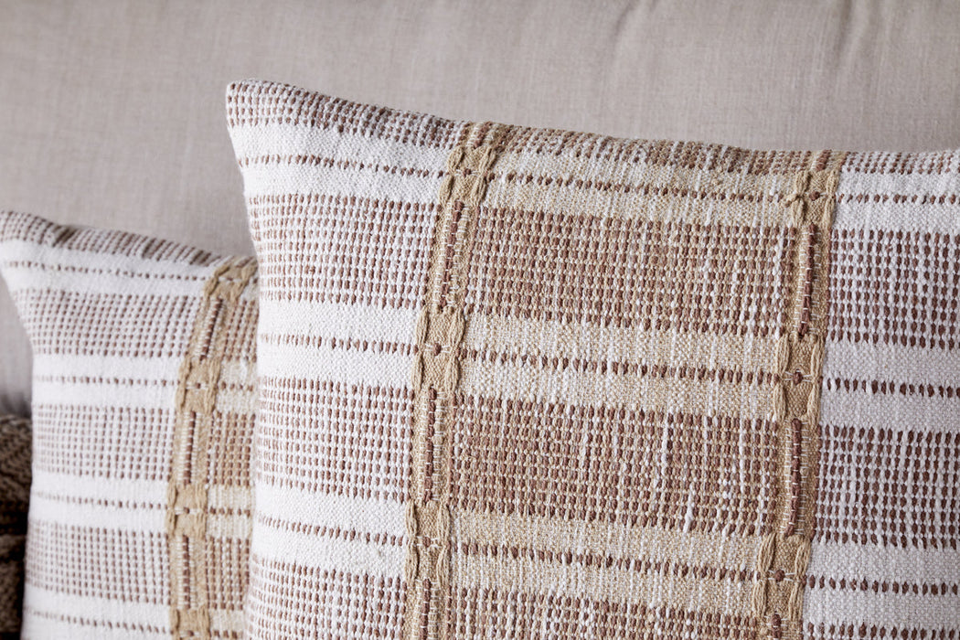 Nayika Cotton Cushion Cover Rust