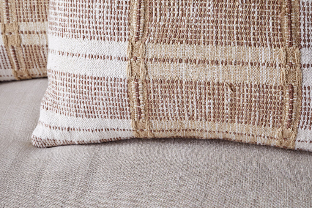Nayika Cotton Cushion Cover Rust