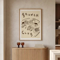 Brunch Club Graphic Print