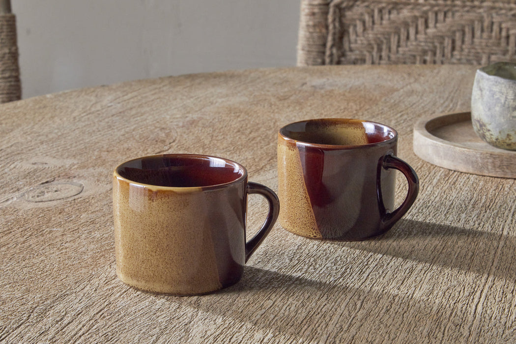 Naav Mugs Mustard Small Set Of 2