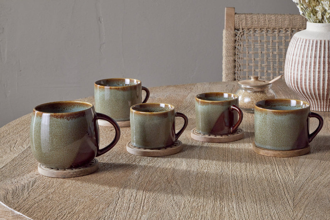 Naav Mugs Blue Large Set Of 2