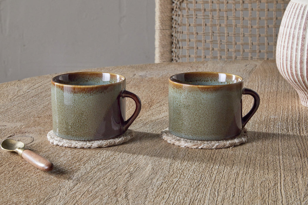Naav Mugs Blue Large Set Of 2