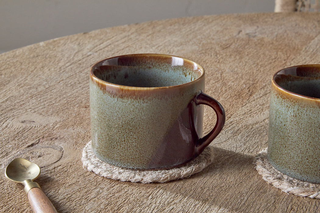 Naav Mugs Blue Large Set Of 2