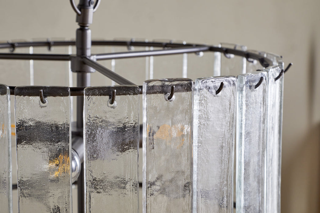 Nauka Statement Pendant Aged Bronze Clear