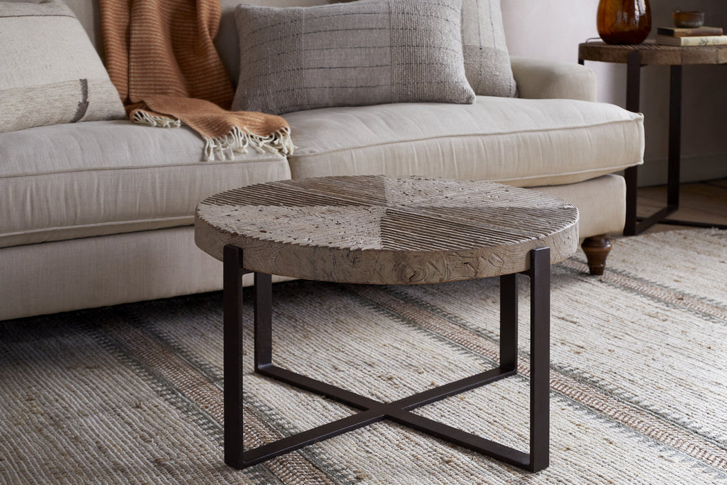 Chakala Reclaimed Wood Coffee Table Reclaimed Wood Iron