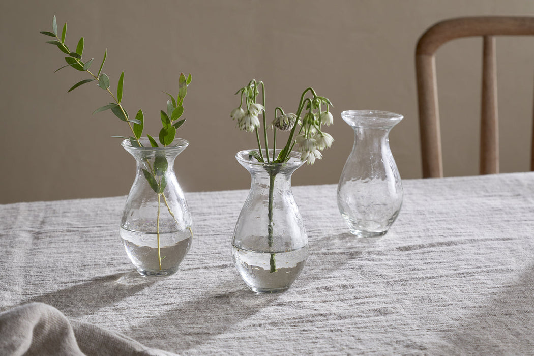 Bapti Bud Vases Clear Set Of 3