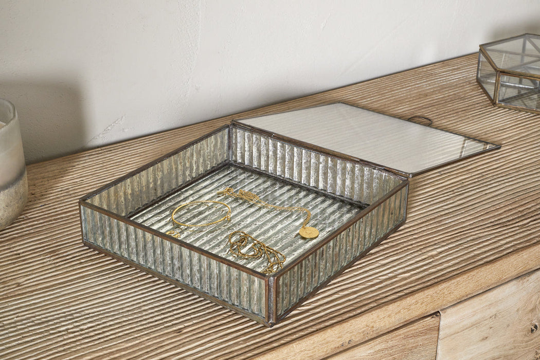 Malita Jewellery Box Antique Brass