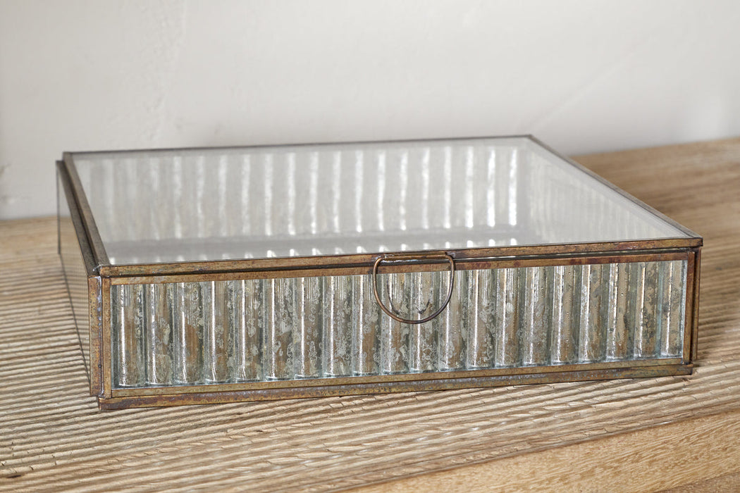 Malita Jewellery Box Antique Brass