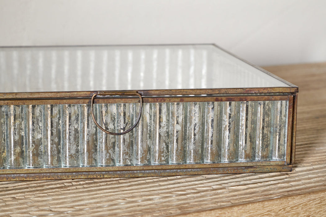 Malita Jewellery Box Antique Brass