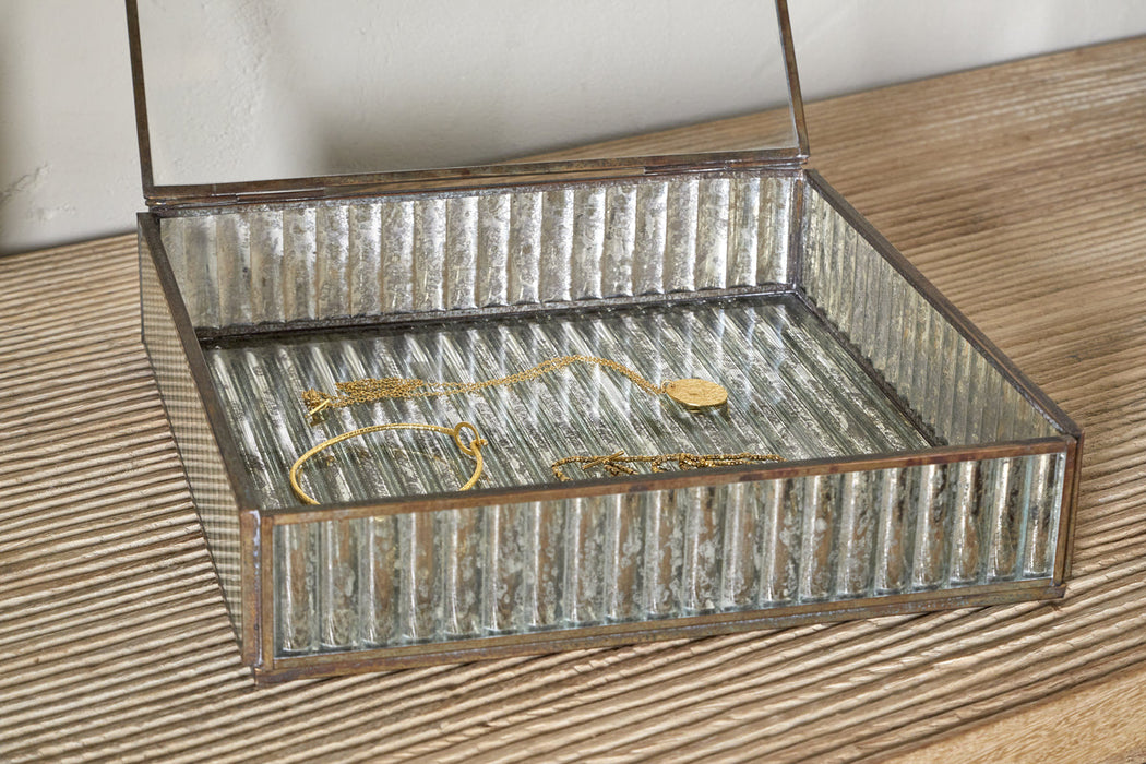 Malita Jewellery Box Antique Brass