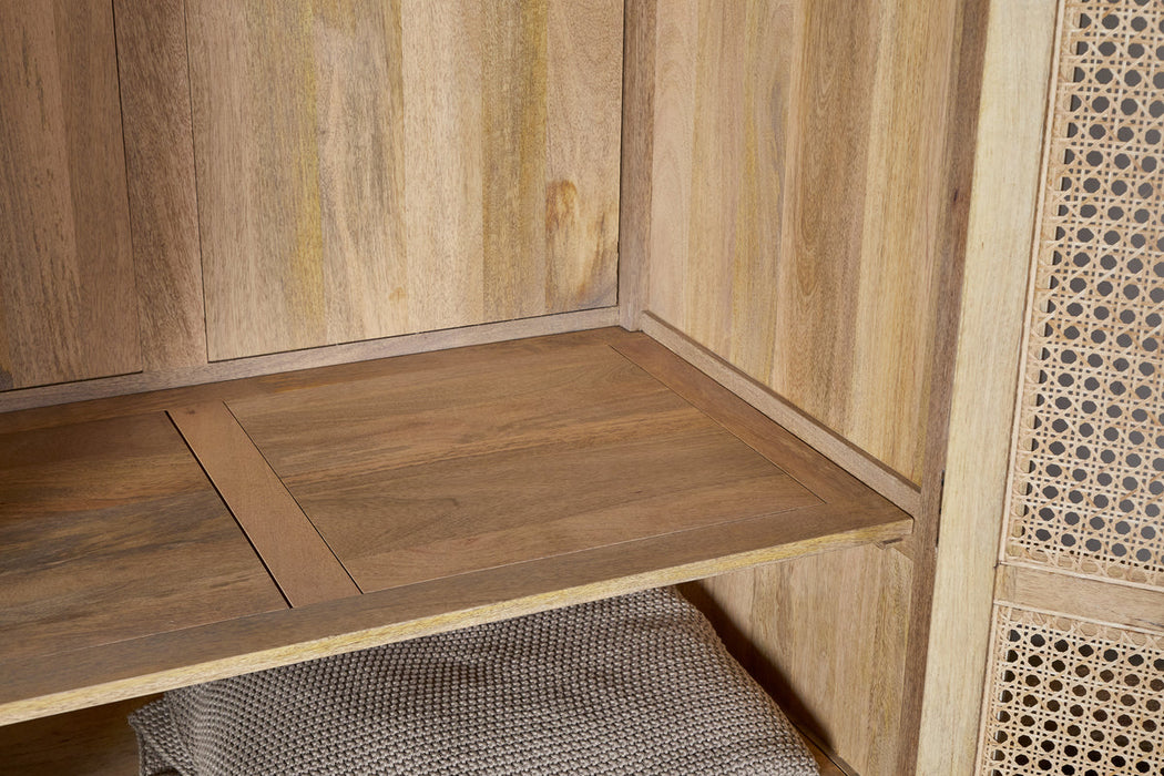 Kanz Mango Wood Wardobe Natural