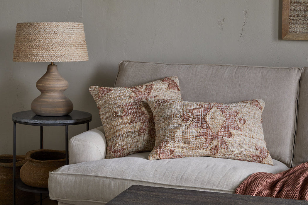 Nila Gul Cushion Cover Rust