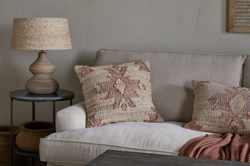 Nila Gul Cushion Cover Rust