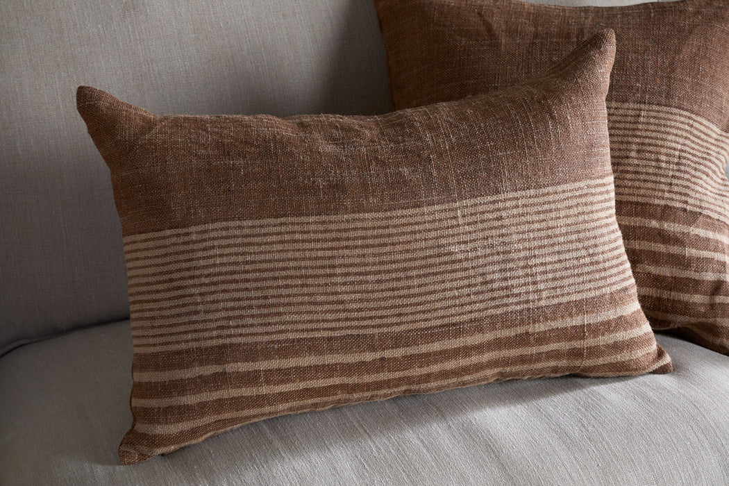 Eesha Jute Cushion Cover Rust
