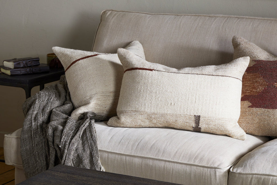 Tamil Wool Cushion Cover Natural