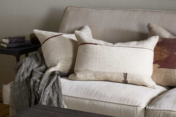 Tamil Wool Cushion Cover - Natural