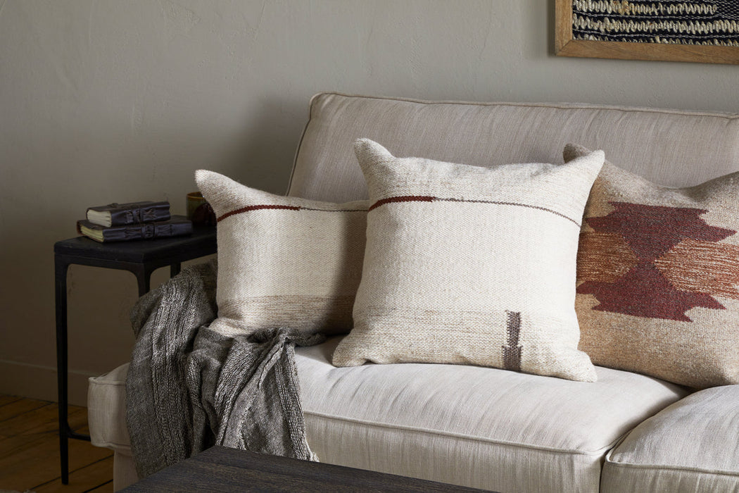 Tamil Wool Cushion Cover Natural