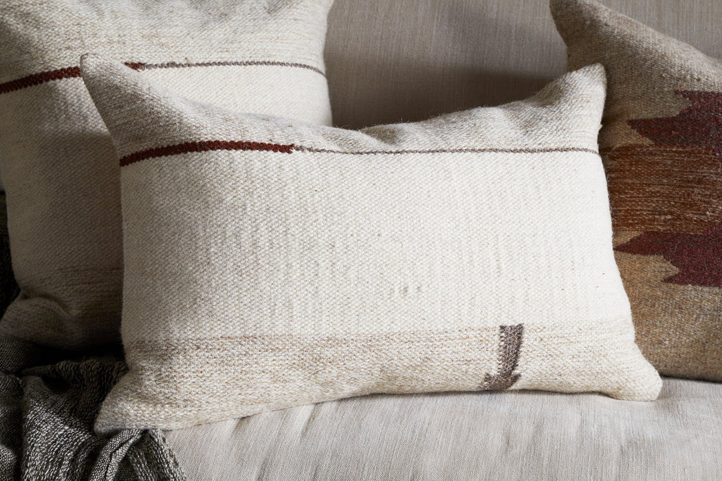 Tamil Wool Cushion Cover Natural
