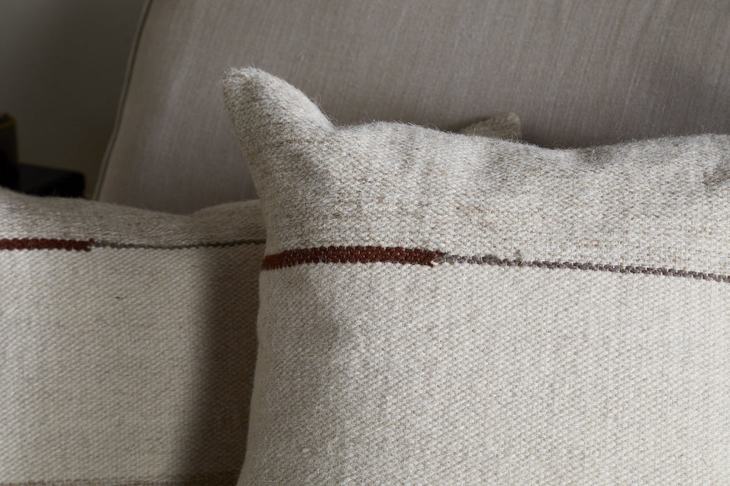 Tamil Wool Cushion Cover Natural
