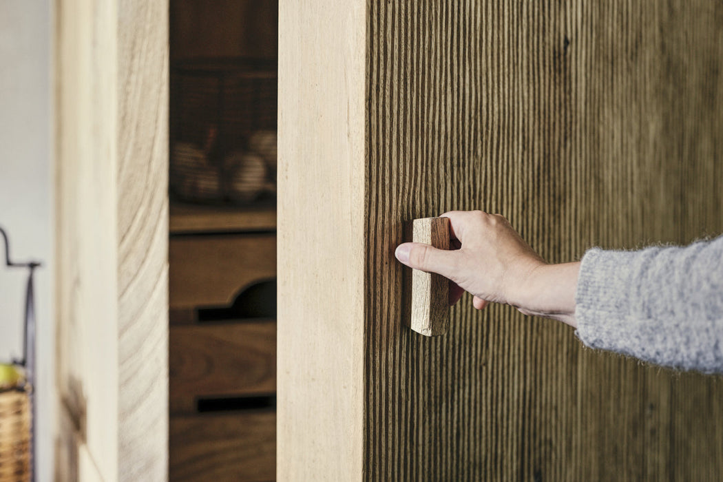 Vivan Grooved Pantry Cupboard Natural