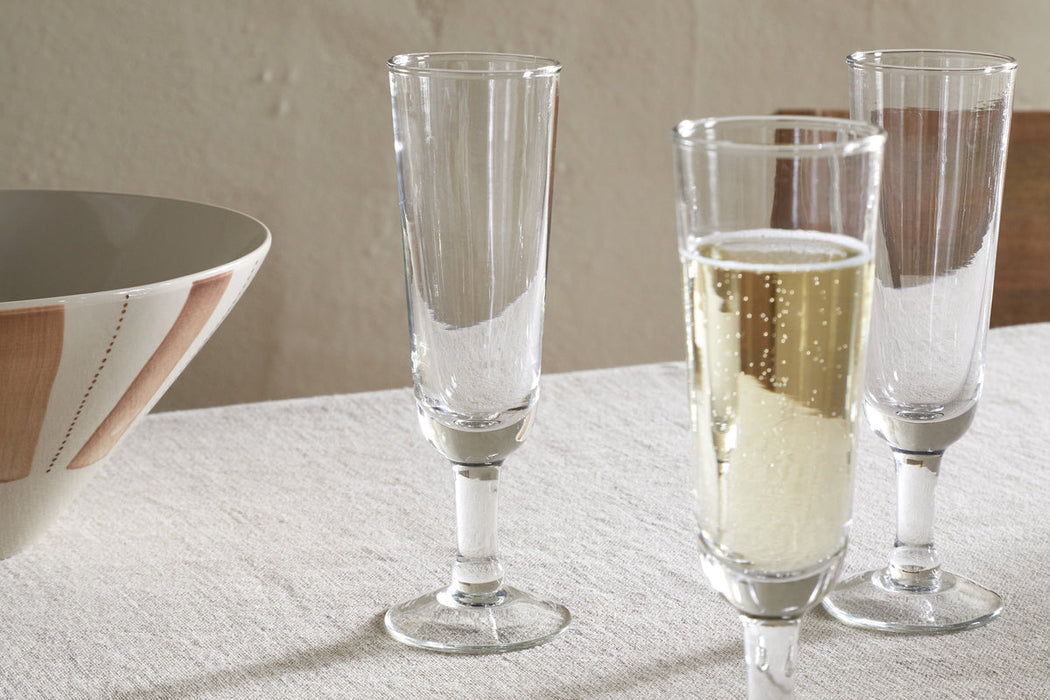 Pani Champagne Flute Clear Set Of 4