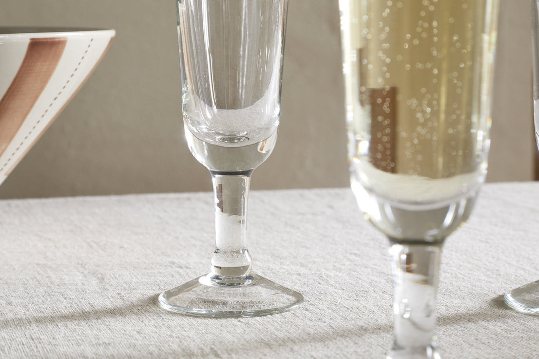 Pani Champagne Flute Clear Set Of 4