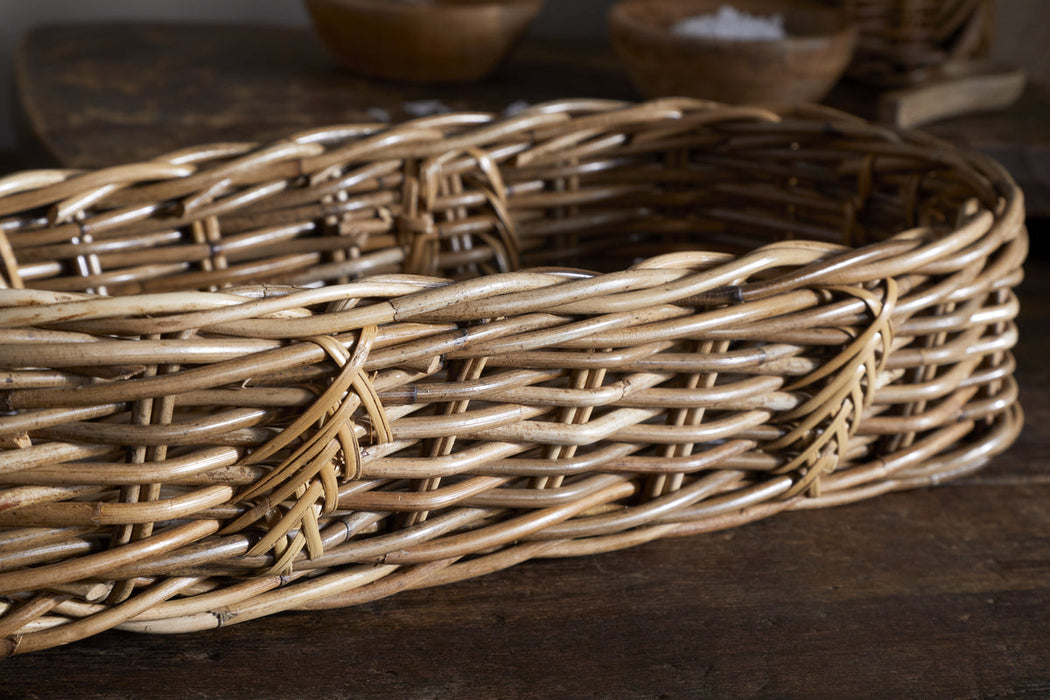 Bersama Rattan Bread Basket Natural