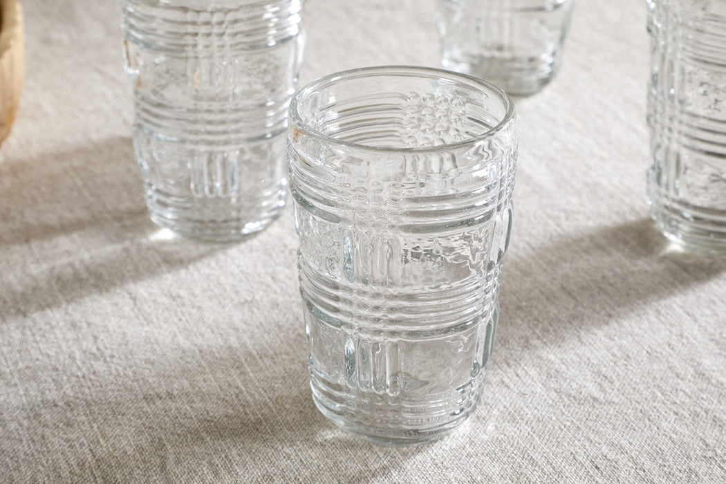 Kaanch Highball Clear Set Of 4
