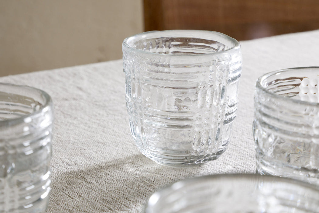 Kaanch Tumbler Clear Set Of 4