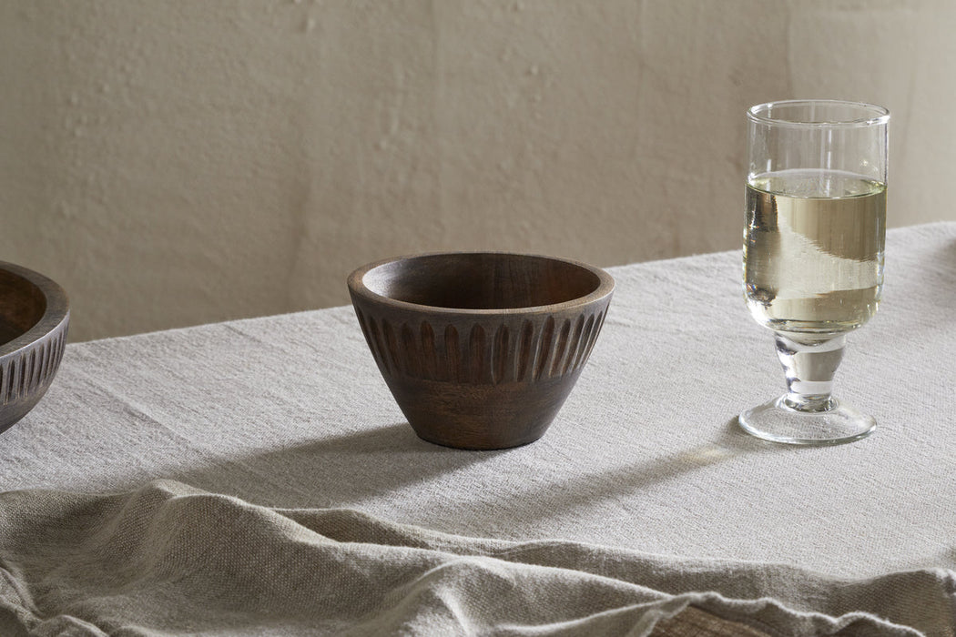 Eisha Serving Bowl Brown