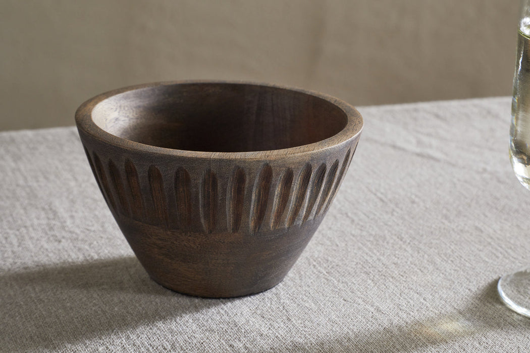 Eisha Serving Bowl Brown