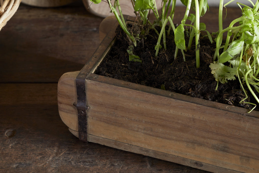 Dudha Reclaimed Brick Box Natural