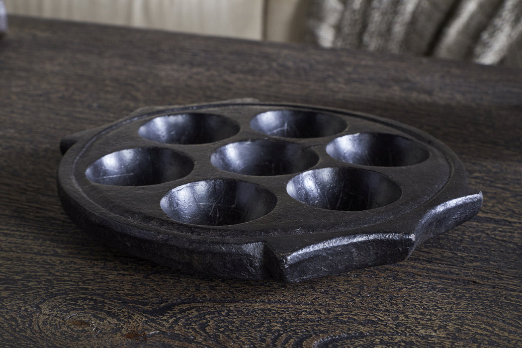 Maji Stone Multi Tealight Holder Antique Black