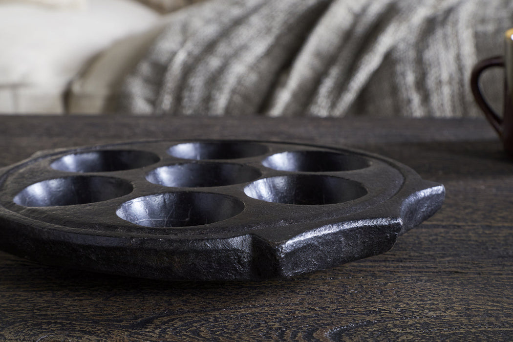 Maji Stone Multi Tealight Holder Antique Black