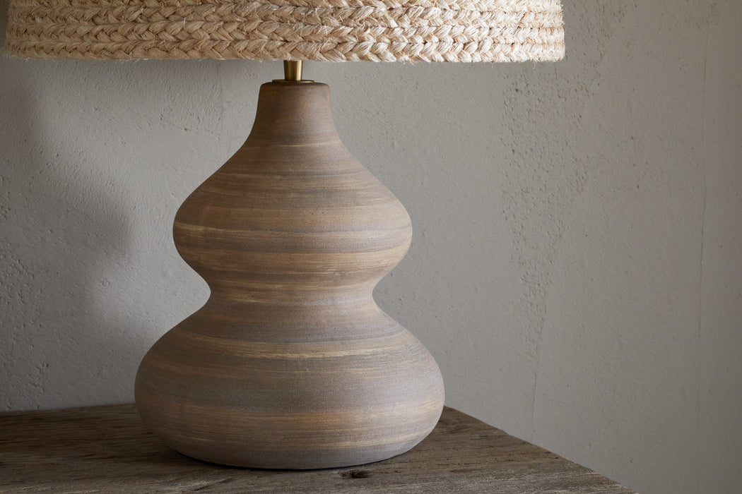 Dalat Ceramic Table Lamp Natural
