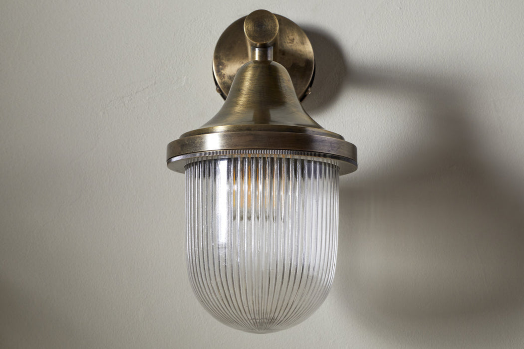 Magola Outdoor Wall Lamp Antique Brass