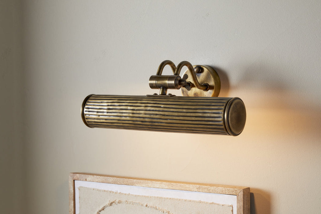 Tinje Picture Wall Light Antique Brass
