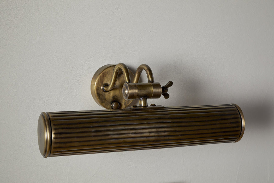 Tinje Picture Wall Light Antique Brass