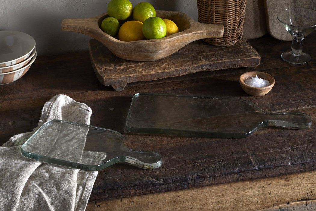 Komal Serving Platter Clear
