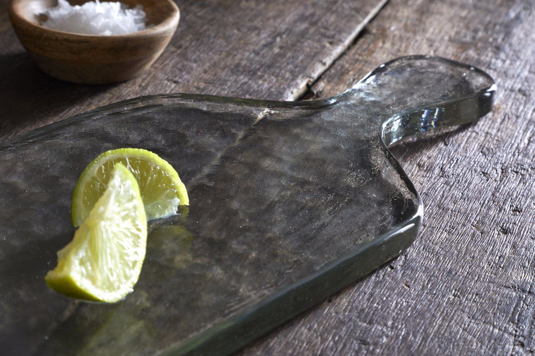 Komal Serving Platter Clear