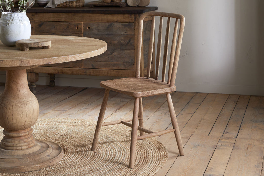 Om Mango Wood Dining Chair Natural