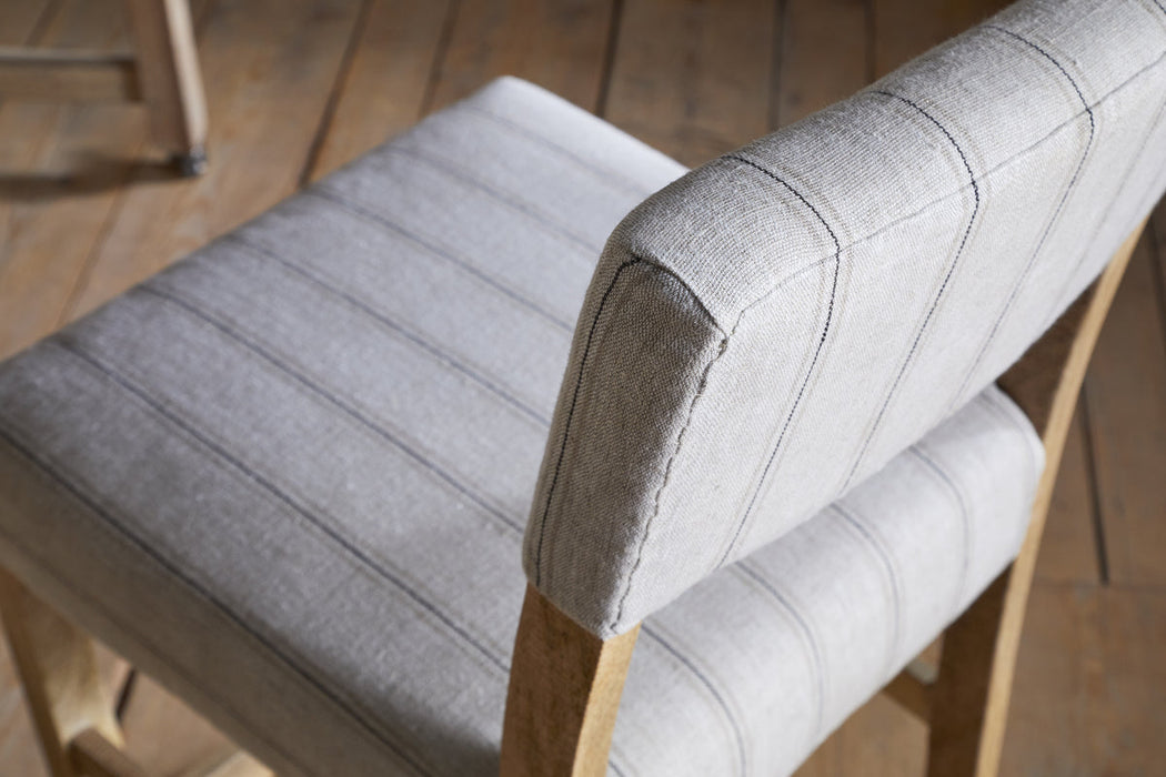 Nidhi Linen Upholstered Counter Chair Natural