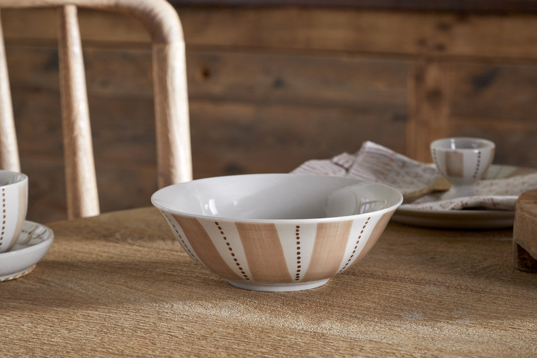 Patthar Cereal Bowl Cream Clay