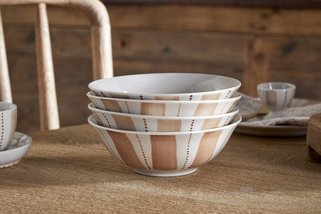 Patthar Cereal Bowl Cream Clay