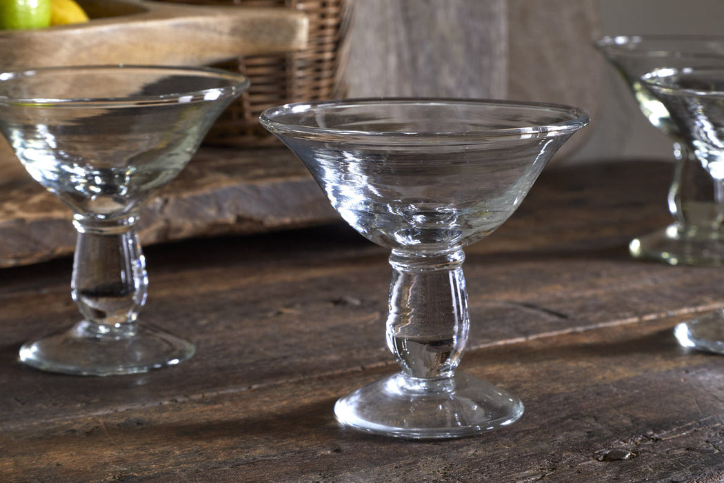 Sooraj Champagne Coupe Clear Set Of 4