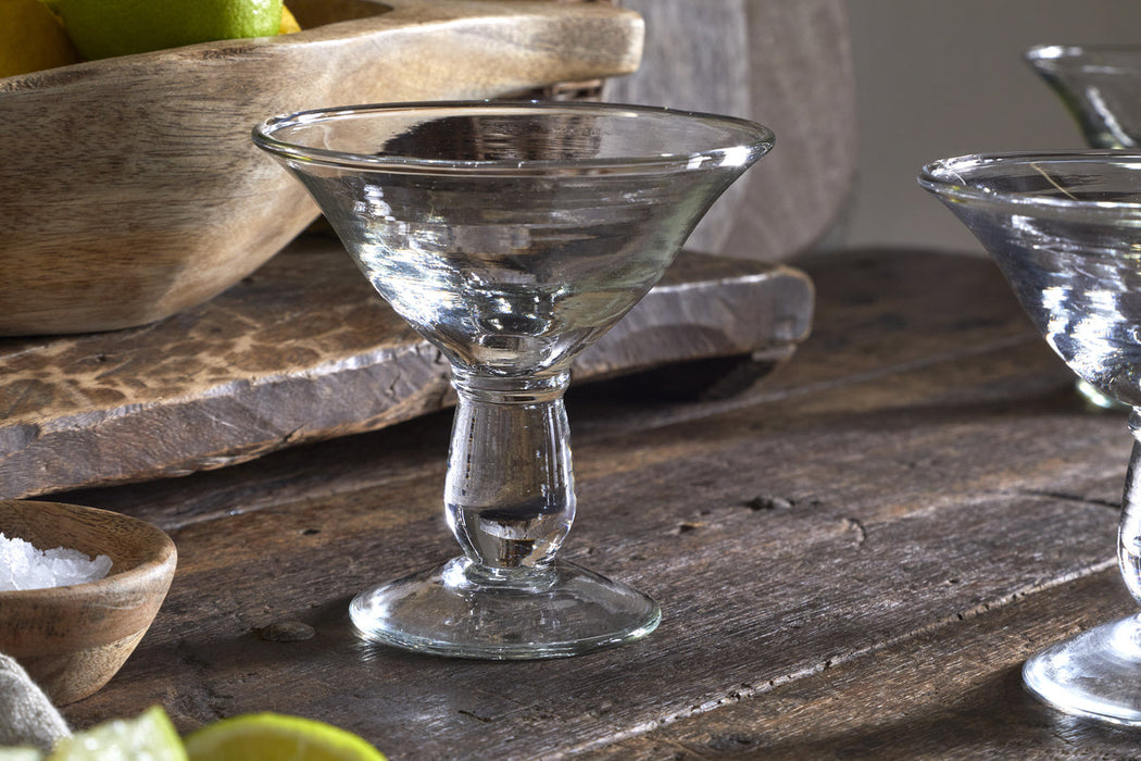 Sooraj Champagne Coupe Clear Set Of 4