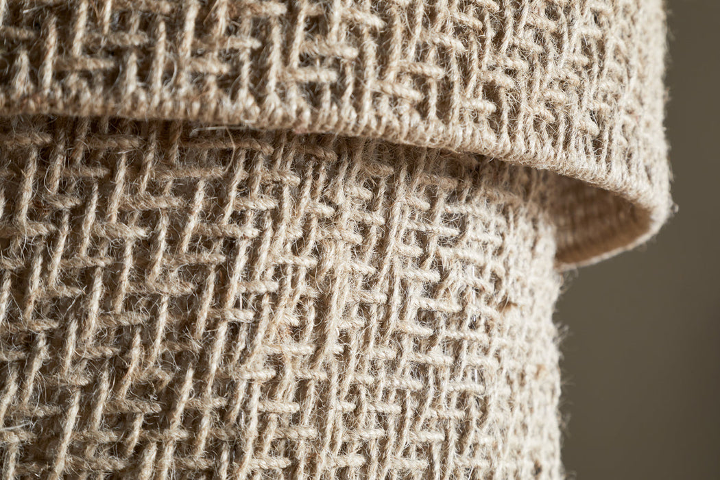 Thimba Woven Jute Chandelier Natural
