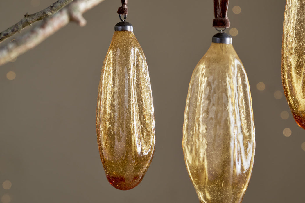 Supara Baubles Ochre Set Of 3